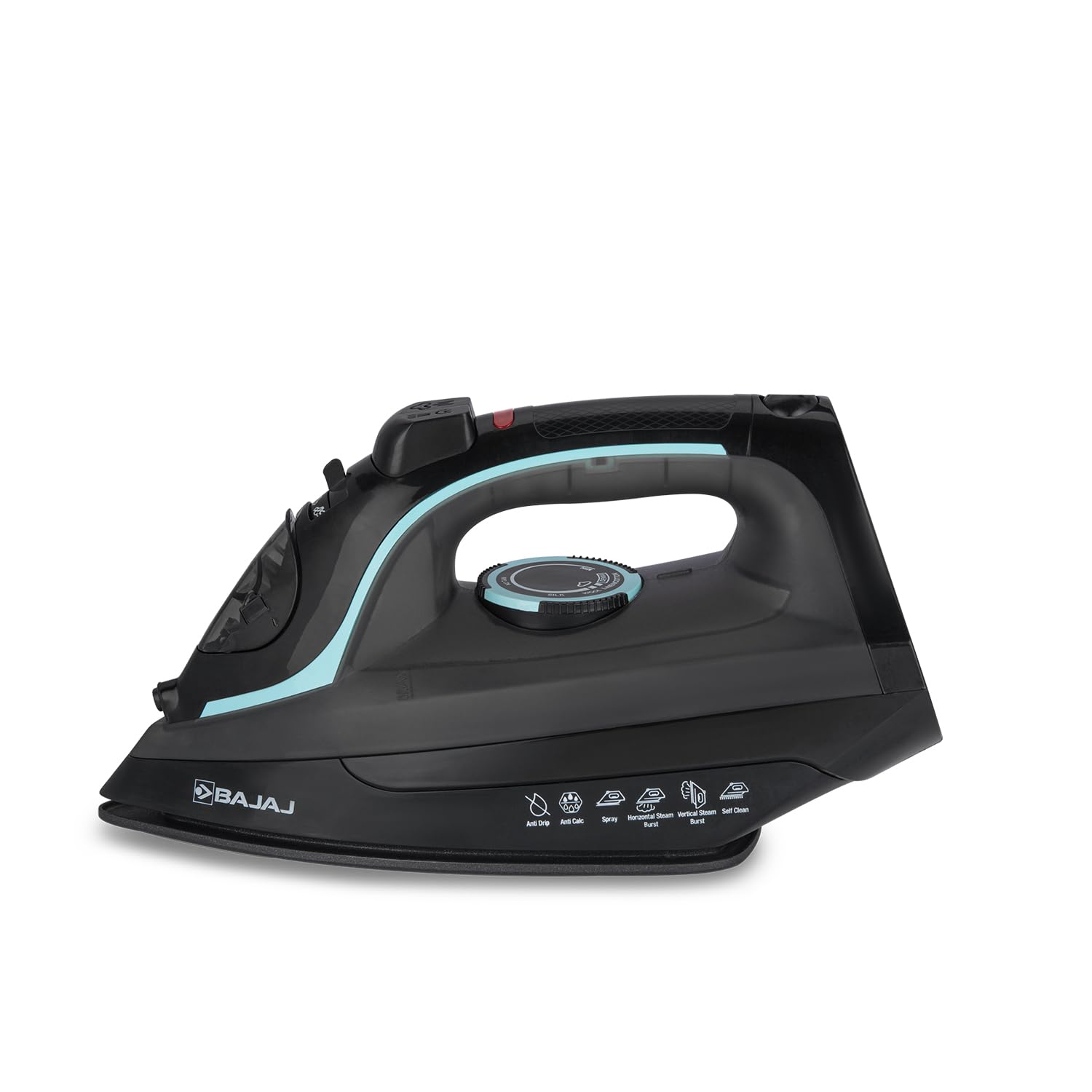 Bajaj DX-6 1000 Watts Dry Iron | Advance Soleplate And Anti-Bacterial German Coating Technology | Thermol Fuse Safety | Auto Shut-Off | Cool Touch Body | 2 Yr Warranty 【White】