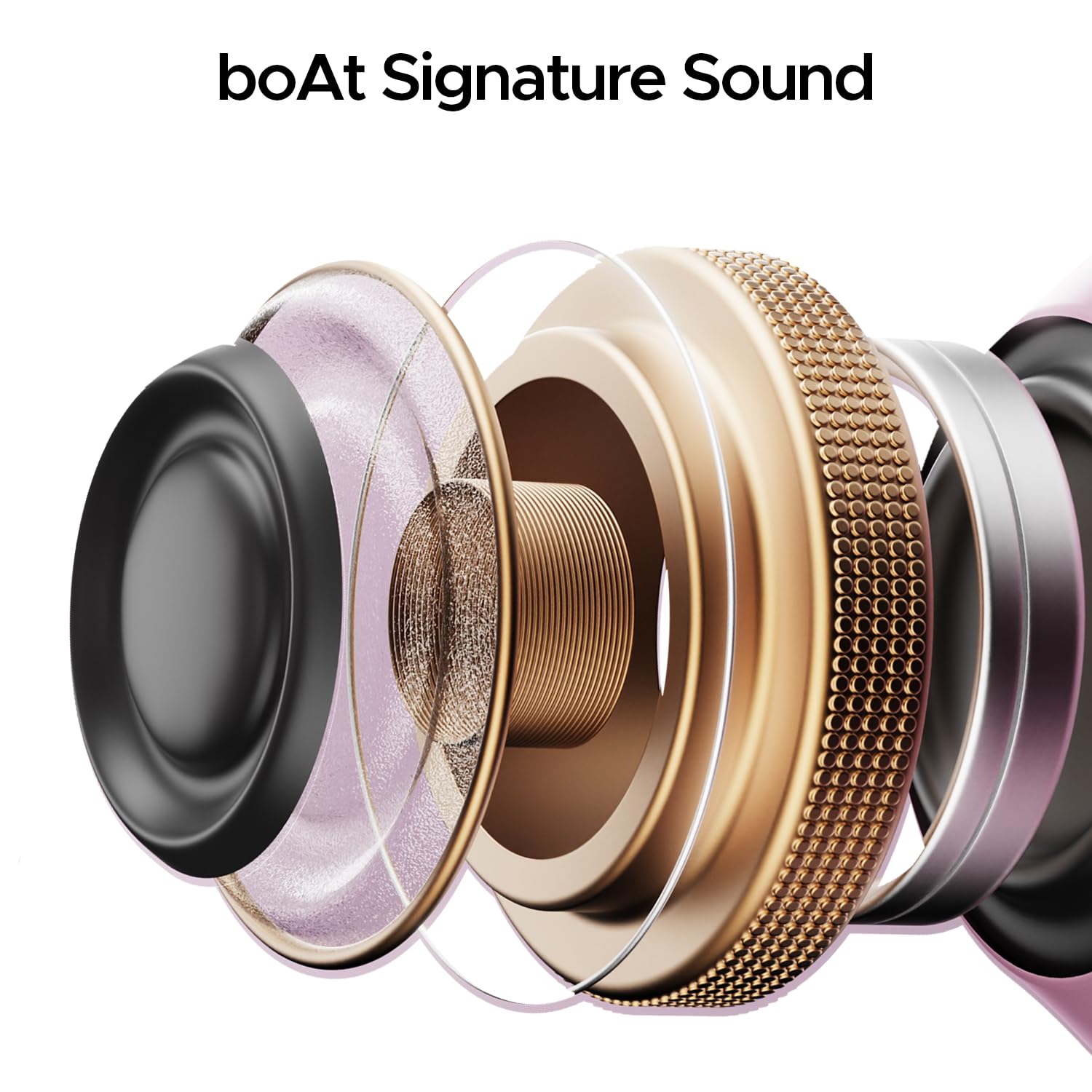 boAt Airdopes 311 Pro, 50HRS Battery, Fast Charge, Dual Mics ENx Tech, Transparent LID, Low Latency, IPX4, IWP Tech, v5.3 Bluetooth Earbuds, TWS Ear Buds Wireless Earphones with mic (Active Black)