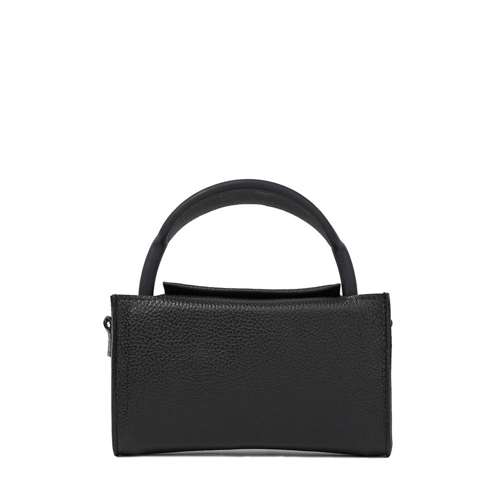 Leather Case with Adjustable Fabric Strap for AirPods Max (Black)-2