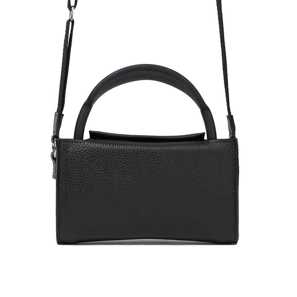 Leather Case with Adjustable Fabric Strap for AirPods Max (Black)-0