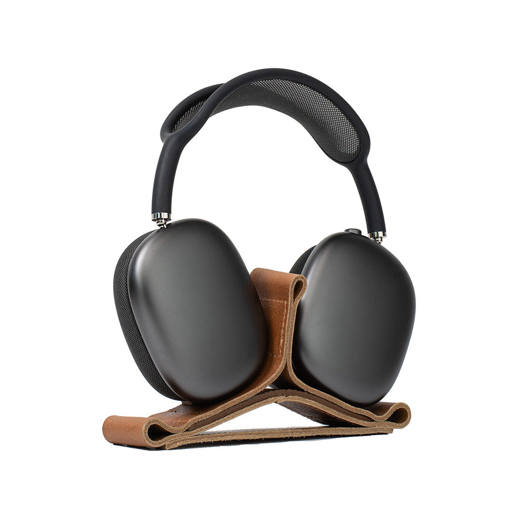 Leather Stand for AirPods Max (Brown)-0