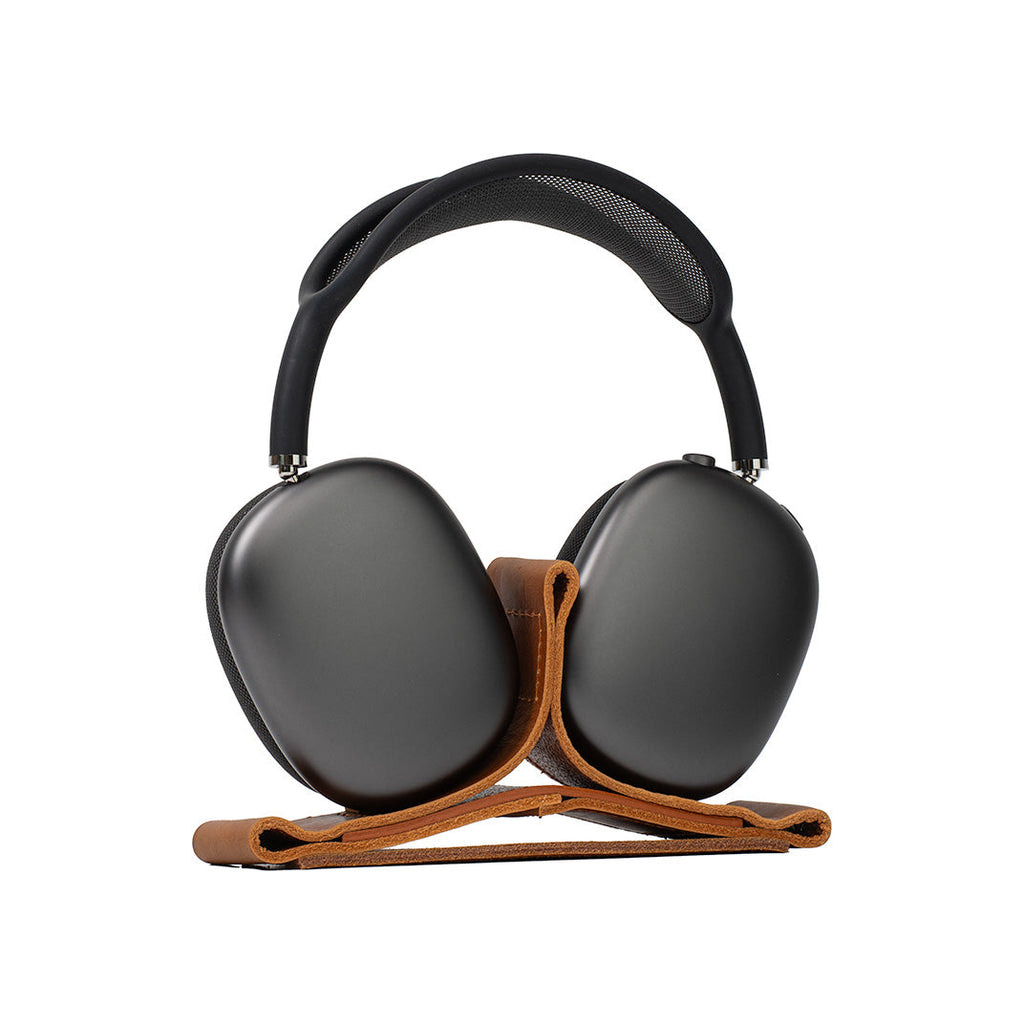 Leather Stand for AirPods Max (Tan)-0