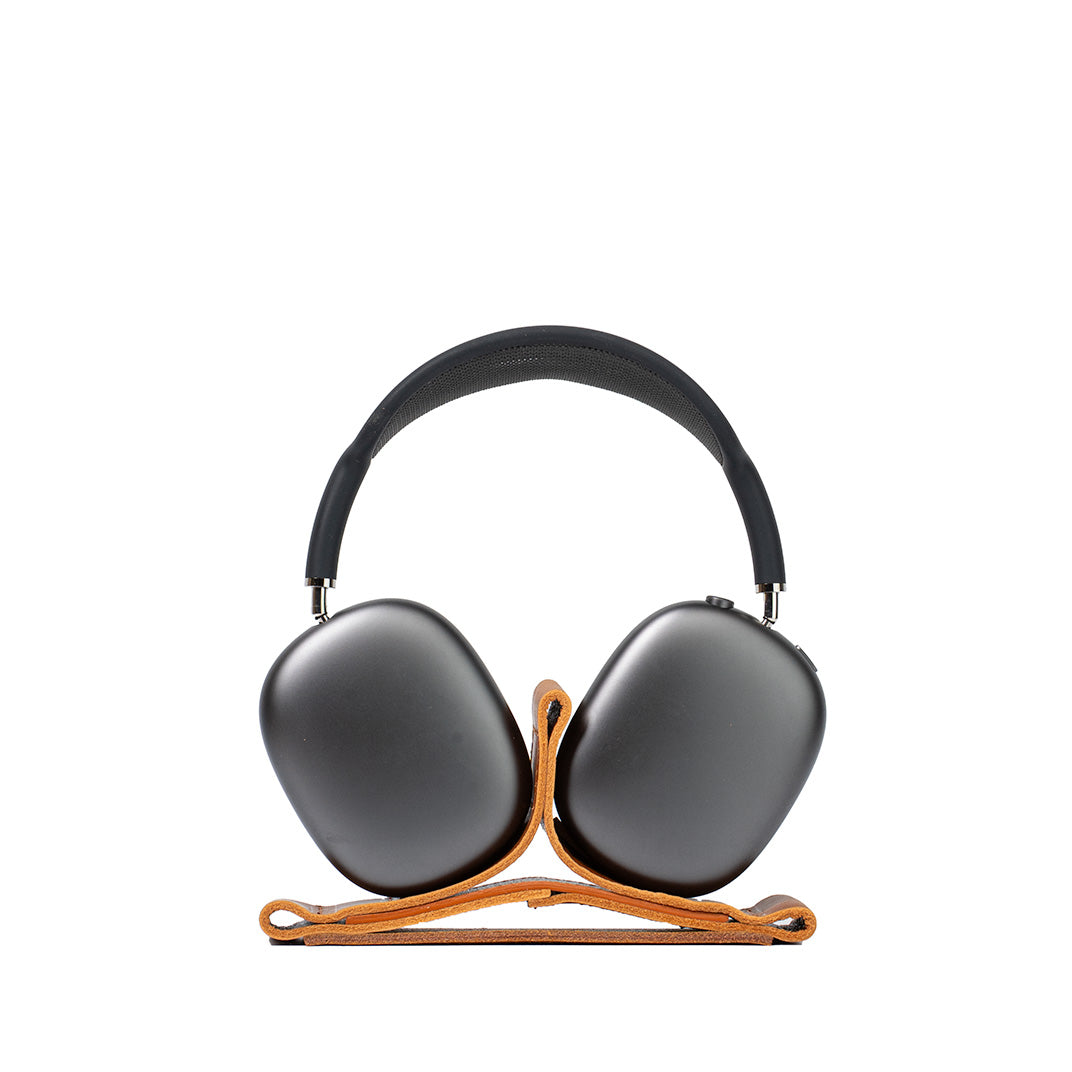 Leather Stand for AirPods Max (Tan)-1