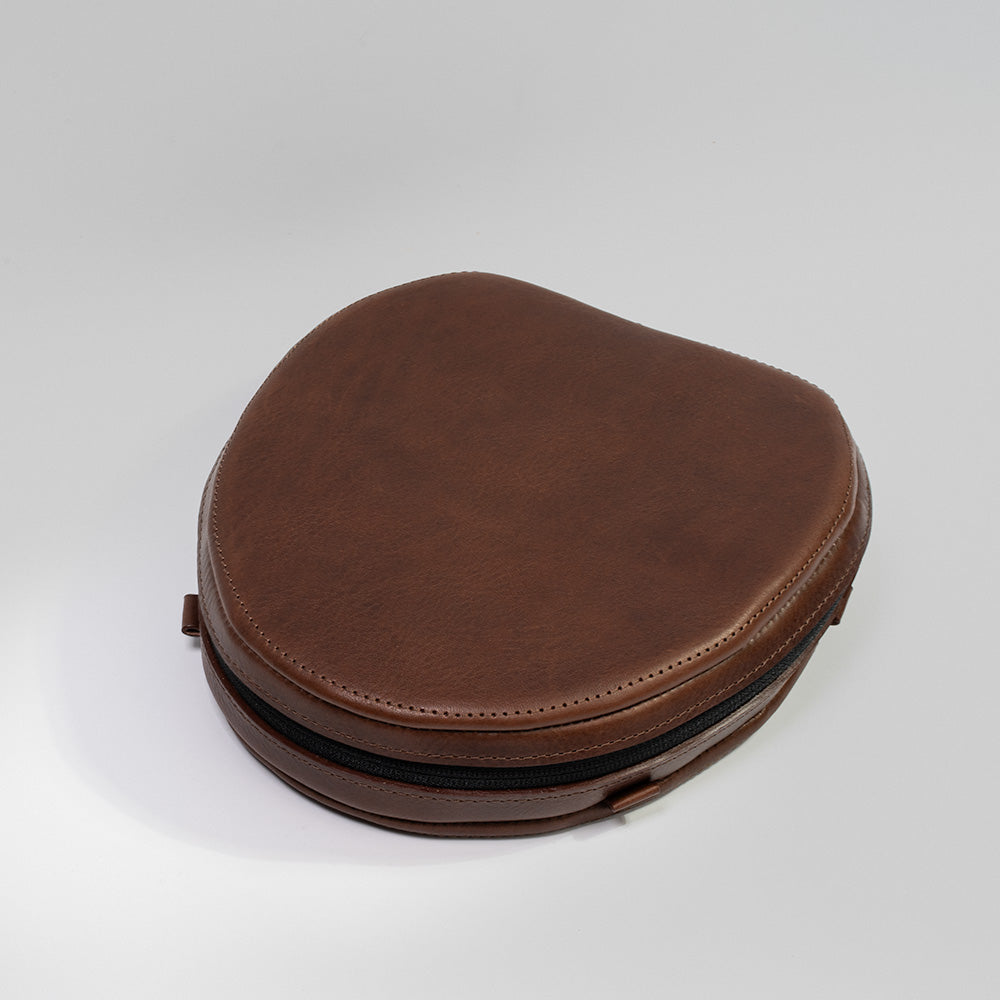 Leather Case for AirPods Max (Mahogany)-2
